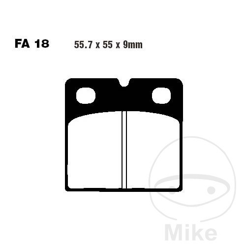 Ebc standard brake pads altn - standard,