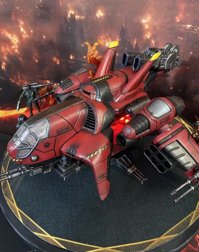 Klandathu scorchspear gunship - klandathu,