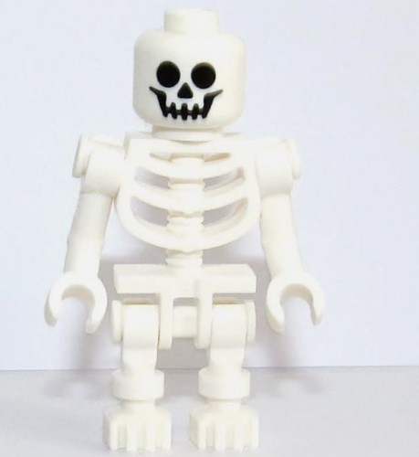 Lego skeleton minifigure - lego,