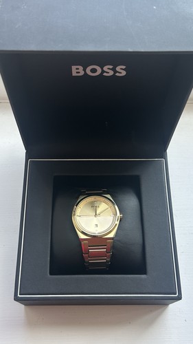 Hugo boss stainless steel gold - boss,