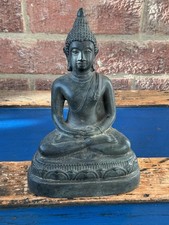 Antique BRONZE Seated BUDDHA