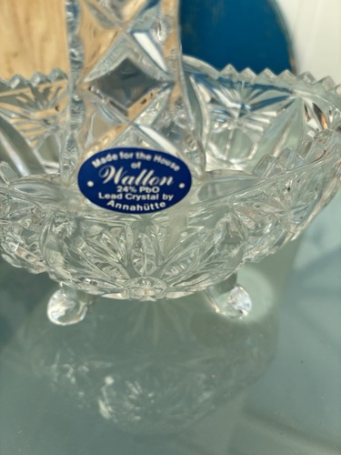 Lead crystal bowl - crystal,