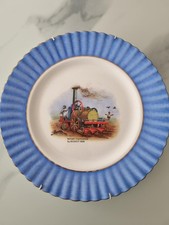 Louis Martin Fine Bone China 'Rotary Cultivator by Rickett 1858' collector Plate