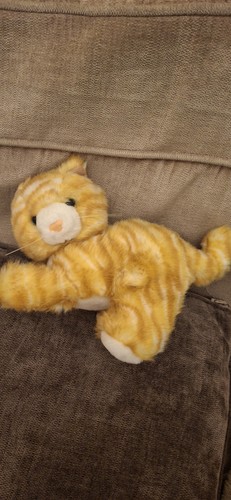 Ginger and white - plush, kitten