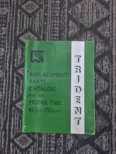 Triumph trident t160 - triumph, parts