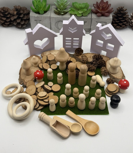 Children montessori wooden - children’s,