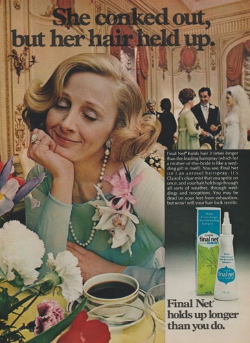1973 final net hair spray - 1973,