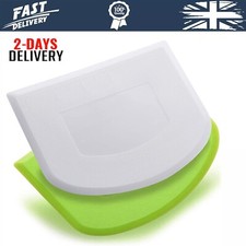 Set of 2 Dough Scrapers Bowl