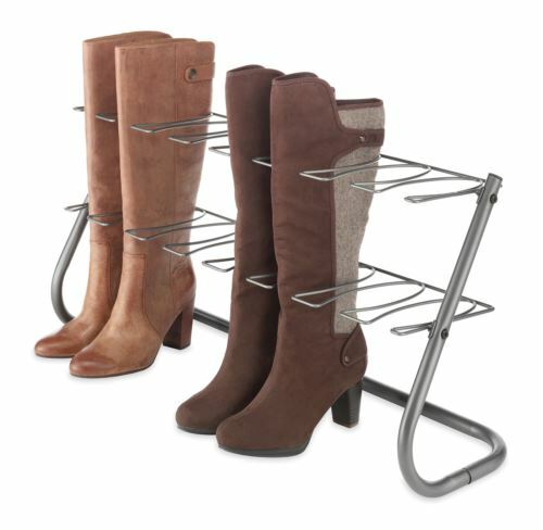 Metal pair tall boot - pair,