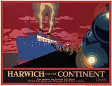 TX308 Vintage 1930's Harwich