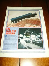 1997 HUMMER STRECHED LIMOUSINE