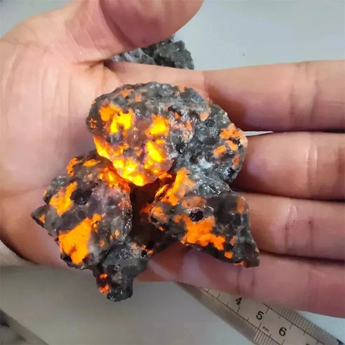 Natural yooperlite flame - natural,