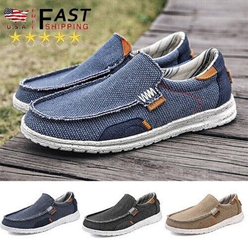 Mens canvas loafers driving - loafers,