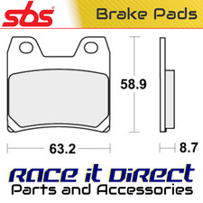 Brake Pads for YAMAHA FZS 1000