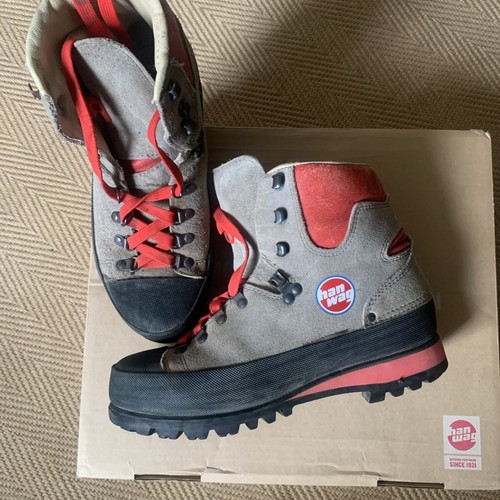 Vintage hanwag grey beige red - grey,
