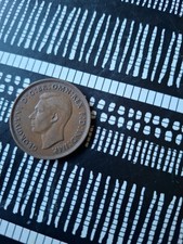 1937 Penny British/English Rare Coin UNC Ref/2699
