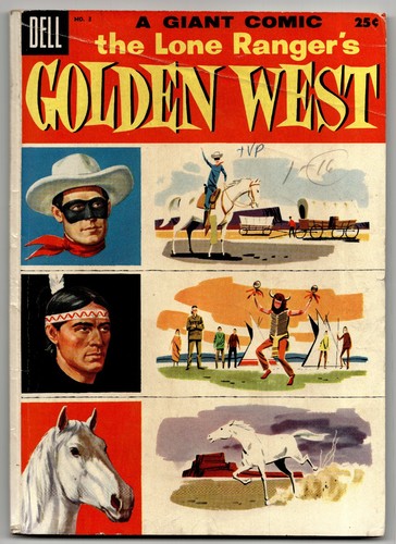 The lone ranger - golden, west