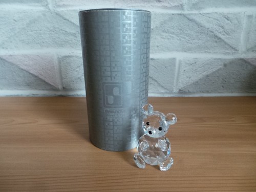 Swarovski crystal teddy - crystal,