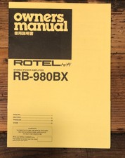 Rotel RB-980BX Amplifier