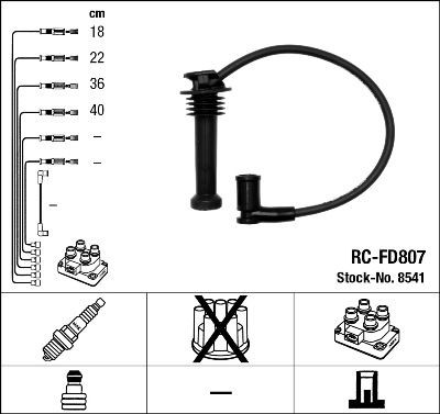 Ignition cable connecting - ignition, cable/connecting