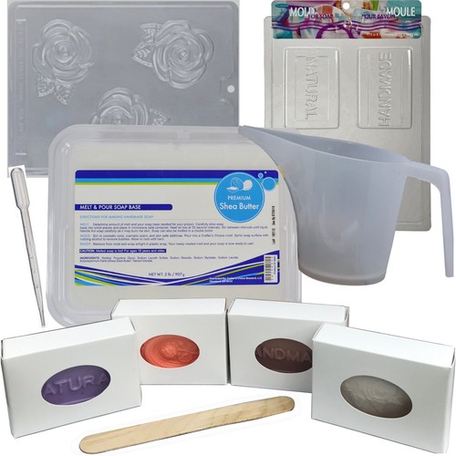 Shea butter soap - butter, kit