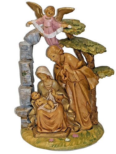 1991 fontanini nativity scene - nativity,