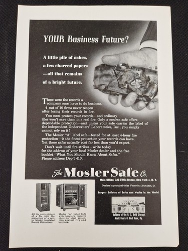 The mosler safe 1940s - co.,