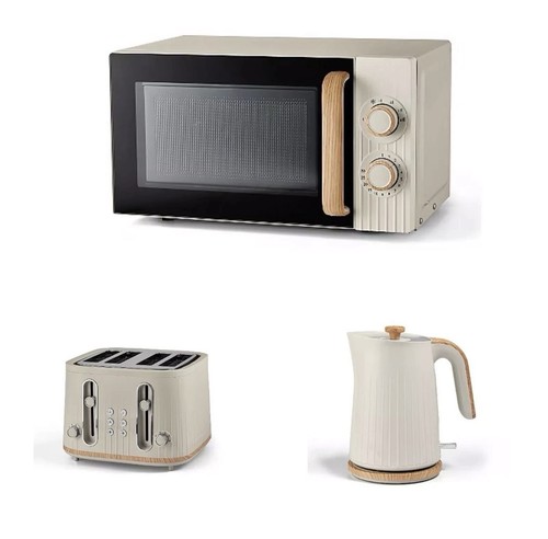 Cream wood effect scandi - cream,