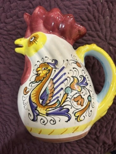 Vtg majolica style italian - majolica,