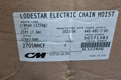 Lodestar electric chain - ,