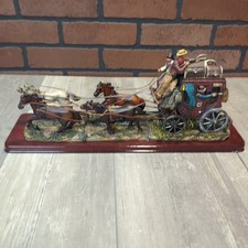 Western stagecoach figurine - stagecoach,