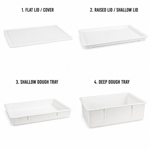 Plastic pizza dough - pp,