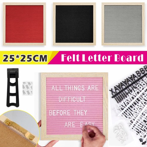 Changeable felt letter - letter, board