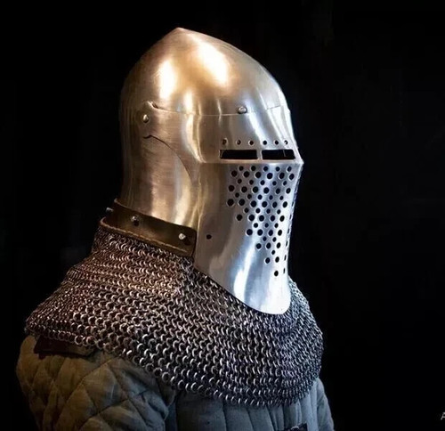 Medieval bascinet griffon - medieval,