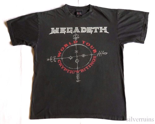 Megadeth vintage shirt 1997 - megadeth,