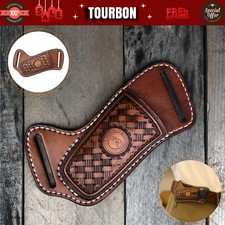 TOURBON Leather Folding Blade