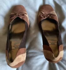 HB ESPANA-Browns & Beige Suede