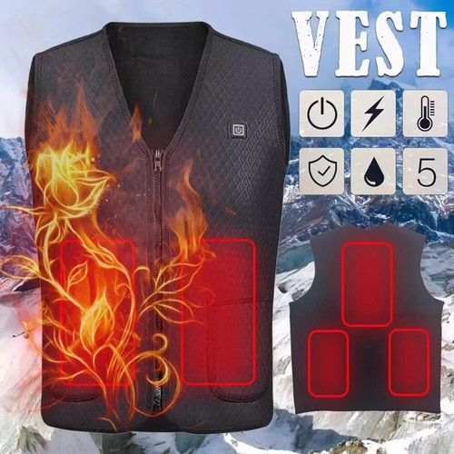 Electric usb heated vest - electric,