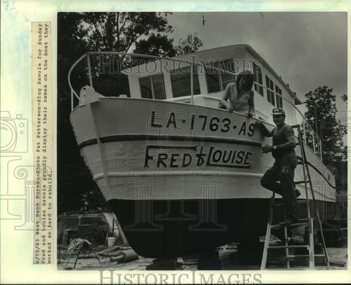 1983 press photo fred - press, and