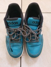 Teal/ White Adidas Trainers