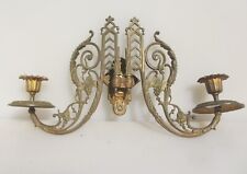 Antique Brass Piano Candle