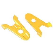Motorcycle CNC Rear Axle Spindle Chain Adjuster Blocks For Kawasaki Z800 13-16
