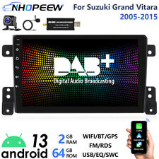 DAB+ Android Carplay Radio GPS For Suzuki Grand Vitara 2005-15 Head Unit Stereo
