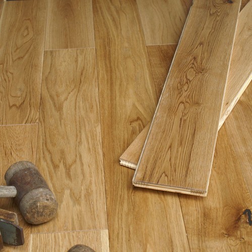 125mm golden oak brushed - 125mm,
