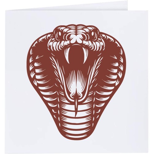 Cobra head greeting - head',