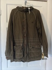 Fred Perry Cotton Parka Olive