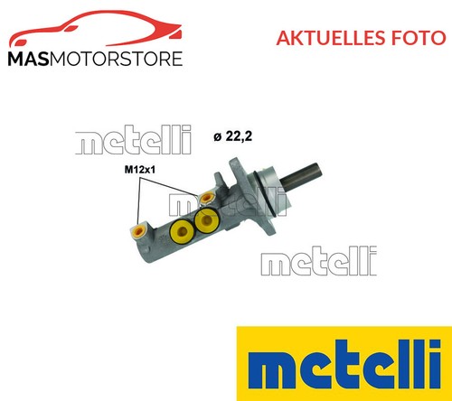 Brake master cylinder metelli - master,