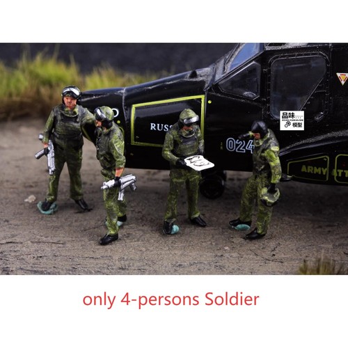 Painted persons russian - 1/72,