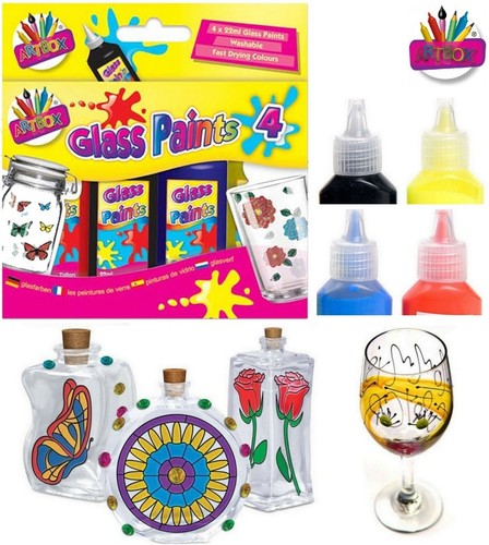 Artbox glass paints bright - glass,
