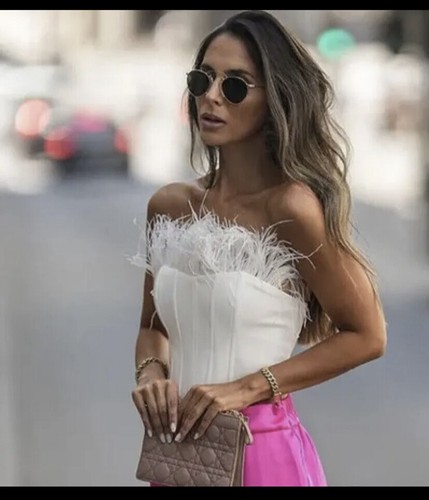 Zara corsetry inspired bustier - corsetry-inspired,